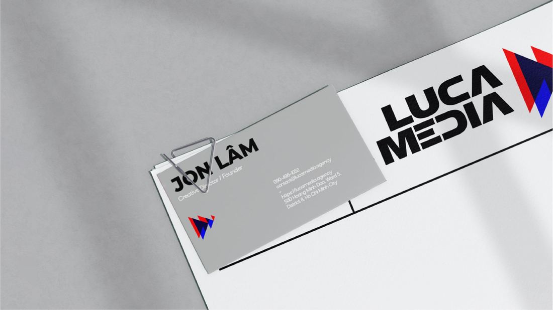 Luca Media — chi tiết danh thiếp