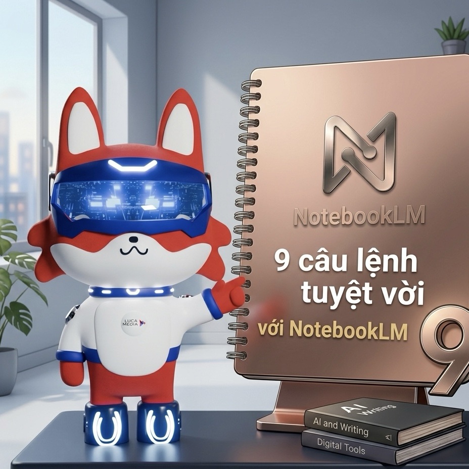 NotebookLM: 9 câu lệnh prompt tuyệt vời cho người&nbsp;mới